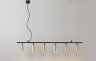 Подвесной светильник Crystal Lux CLT 015C6 L1200 BL-GO