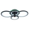 Светодиодная диммируемая люстра с ПДУ Profit Light 8077/4 GRP 100W+8W RGB