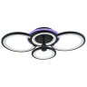 Светодиодная диммируемая люстра с ПДУ Profit Light 8077/4 GRP 100W+8W RGB