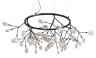 Подвесная светодиодная люстра Crystal Lux с поддержкой Алиса Evita SP45 D BLack/Transparent-А