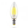 Филаментная светодиодная лампа E14 6W 2800К (теплый) Crystal Voltega 7019