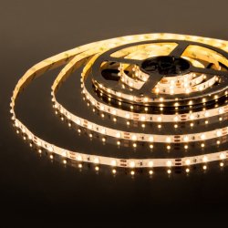 5м. Светодиодная лента теплого цвета 3300К 2835, 9,6W, 24V, 120LED/m, IP65 Elektrostandard (a052962)