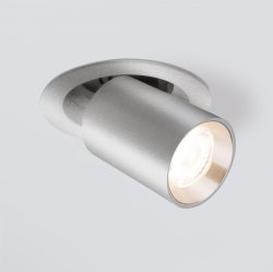 Встраиваемый светодиодный светильник Elektrostandard 9917 LED 10W 4200K серебро (a052450)