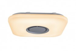 Потолочный светодиодный светильник с Bluetooth и динамиком iLedex Music 48W SQUARE Opaque