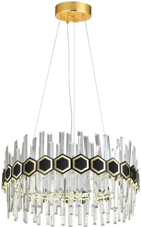 Подвесная люстра с хрусталем Natali Kovaltseva LED LAMPS 81321