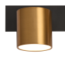 Настенный светодиодный светильник Natali Kovaltseva Loft LED LAMPS 81129/1W BRASS BLACK