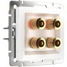 Акустическая розетка (белый) Werkel W1185001