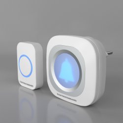 Звонок беспроводной IP44 Elektrostandard DBQ25M WL 36M IP44 Белый (a047175)