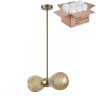 Подвесной светильник Odeon Elica с лампочками 5402/2+Lamps E14 P45