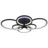 Светодиодная диммируемая люстра с ПДУ Profit Light 8077/6 GRP 168W+8W RGB