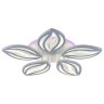 Светодиодная люстра с ПДУ Profit Light 8021/5 WHT 100W+7W RGB