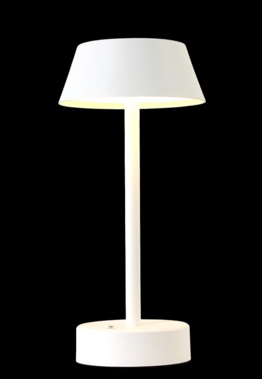 Настольная светодиодная лампа Santa Crystal Lux SANTA LG1 WHITE