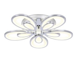 Потолочная светодиодная люстра с пультом д/у Ambrella light Acrylica FA469
