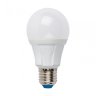 Лампа светодиодная (UL-00005036) Uniel E27 18W 3000K матовая LED-A60 18W/3000K/E27/FR PLP01WH