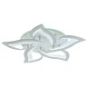 Светодиодная диммируемая люстра с ПДУ Profit Light 8028/5 PGD 90W+11W RGB