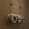 Переключатель/выключатель одноклавишный (бронзовый) ретро Werkel W5712012