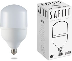 Светодиодная промышленная лампа E27-E40 60W 6400K (холодный) Saffit SBHP1060 55097
