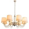 Люстра с лампочками Arte Lamp Orlean A9310LM-8WG+Lamps