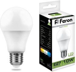Лампа светодиодная Feron LB-92 Шар E27 10W 4000K 25458