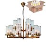 Подвесная люстра с лампочками Favourite Assembly 2060-18P+Lamps E14 Свеча