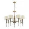 Подвесная люстра Odeon Latte с лампочками 5403/7+Lamps E14 Свеча