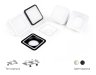 Корпус светильника встраиваемый для насадок 70*70mm Ambrella light Diy Spot C7902
