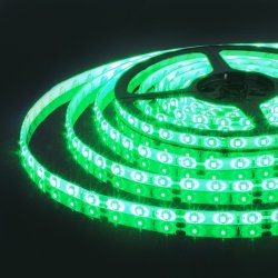 5м. Светодиодная лента зеленого цвета 2835, 4,8W, 12V, 60LED/m, IP65 Elektrostandard (a040997)