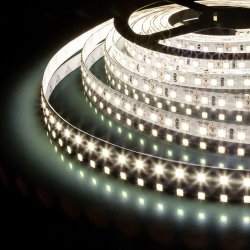 5м. Светодиодная лента теплого цвета 3300К 2835, 9,6W, 24V, 120LED/m, IP20 Elektrostandard (a052959)
