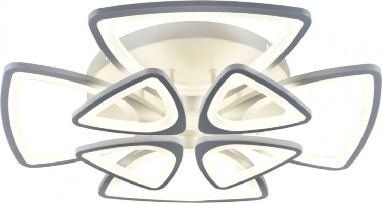 Потолочная диммируемая люстра с пультом ДУ Escada Umbrella 10218/8LED White