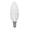 Светодиодная лампа E14 7W 4000K (белый) Uniel LED-C37 7W-NW-E14-FR PLP01WH (UL-00002411)