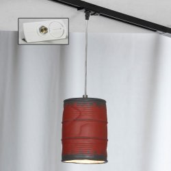 Однофазный светильник на подвесе для трека Lussole Loft Northport LSP-9527-TAW