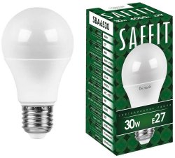 Светодиодная лампа E27 30W 6400K (холодный) Saffit SBA6530 55184