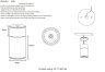 Накладной светильник Crystal Lux CLT 138C180 WH