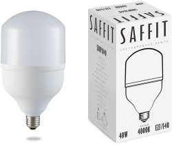 Светодиодная промышленная лампа E27 40W 4000K (белый) Saffit SBHP1040 55092