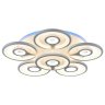 Светодиодная люстра с ПДУ Profit Light 8070/5+1 WHT 168W+11W RGB