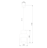 Подвесной светильник Calisto TK Lighting 849 Calisto (a052353)