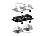 Корпус светильника встраиваемый для насадок 70*70mm Ambrella light Diy Spot C7905