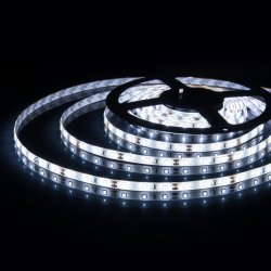 5м. Светодиодная лента холодного цвета 6500К 2835, 4,8W, 24V, 60LED/m, IP65 Elektrostandard (a052958)