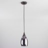 Подвесной светильник со стеклянным плафоном Eurosvet Cosmic 50085/1 черный жемчуг