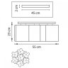 Люстра потолочная Nubi Lightstar 802077