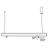 Подвесной светодиодный светильник Maytoni Puntero P068PL-L27W4K