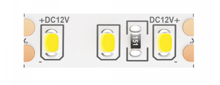 5м. Светодиодная лента холодного цвета 6000K, 9,6W, 12V, 120LED, IP65 Led strip Maytoni 10113