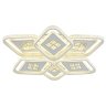 Светодиодная диммируемая люстра с ПДУ Profit Light 8054/3+3 WHT 324W