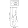 Подвесной светильник Lightstar Globo 813063