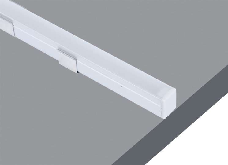 2м. Накладной алюминиевый профиль для светодиодной ленты Donolux DL18510