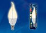 Светодиодная лампа E14 7W 3000K (теплый) Uniel LED-CW37 7W-WW-E14-FR PLP01WH (UL-00002416)