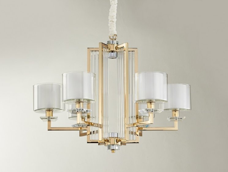 Подвесная люстра Newport 4406+1/C Gold М0060952