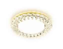 Встраиваемый светильник Ambrella light GX53 Design G206 CL/G