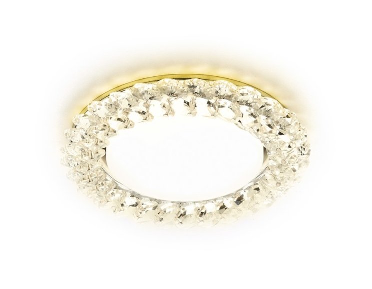 Встраиваемый светильник Ambrella light GX53 Design G206 CL/G