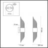 Бра с лампочками Odeon Light Flambi 4847/2W+Lamps G9